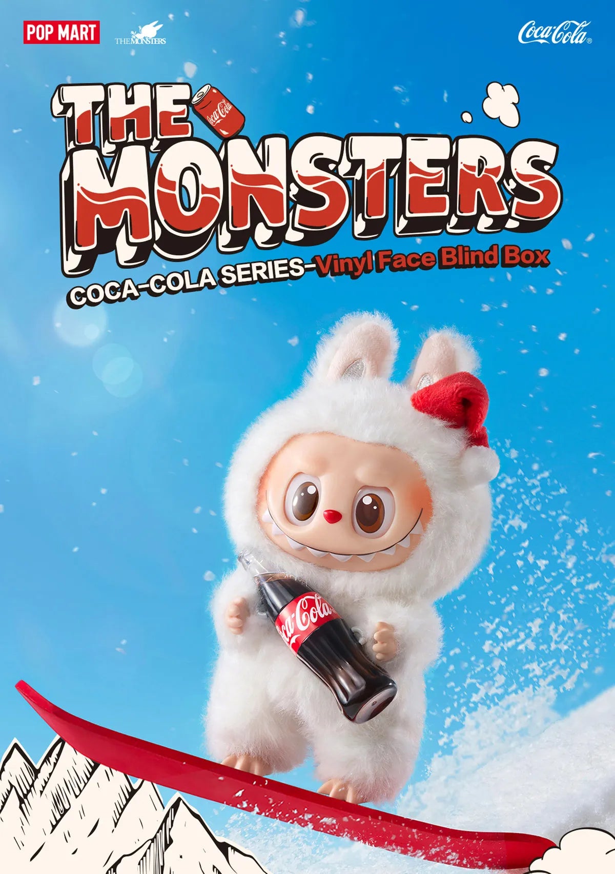 THE MONSTERS COCA-COLA SERIES - Vinyl Face Blind Box
