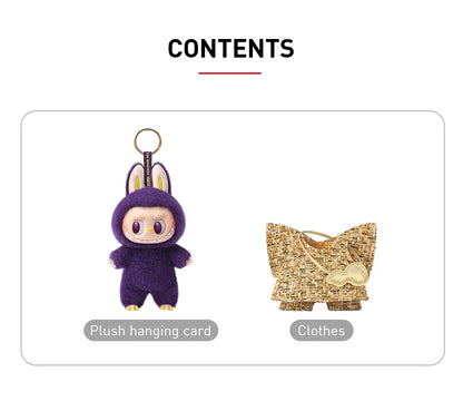 LABUBU × PRONOUNCE - WINGS OF FORTUNE Vinyl Plush Hanging Card