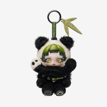 SKULLPANDA Lazy Panda Plush Doll Pendant
