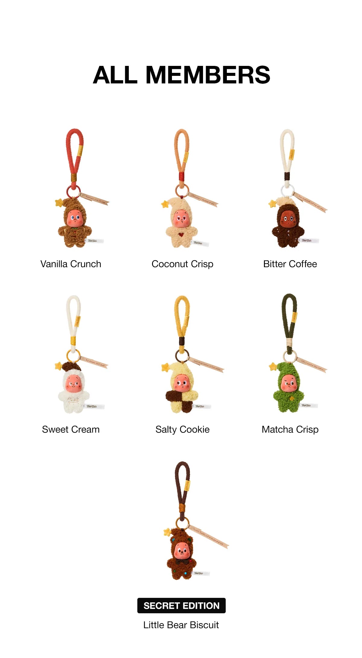 Twinkle Twinkle Fresh-Baked Mini Cookies Plush Pendant