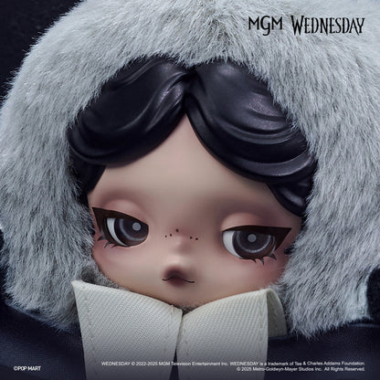 SKULLPANDA × Wednesday Plush - (Nevermore Academy Uniform Version）