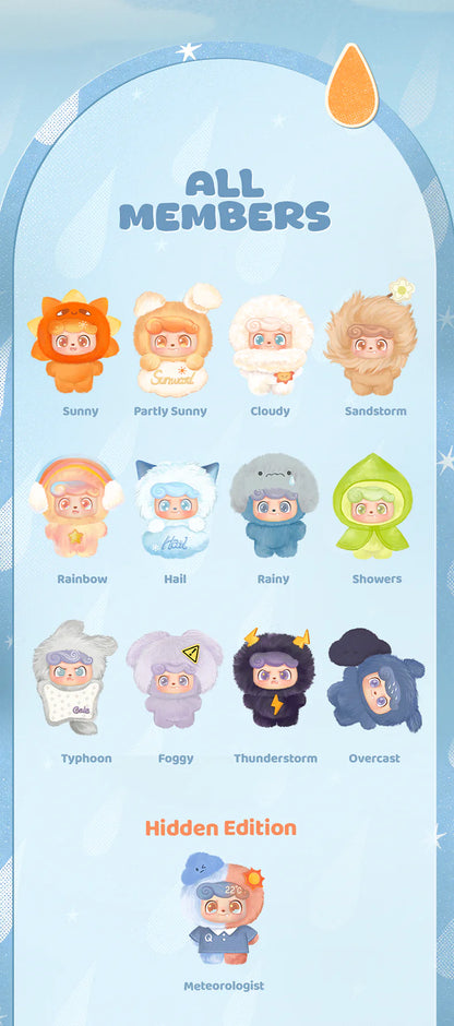 Q.Kid Weather Series Plush Blind Box