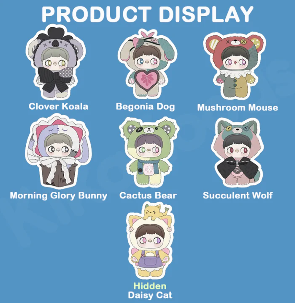 MayMei - Symbiote Neverland Series Vinyl Plush Blind Boxes